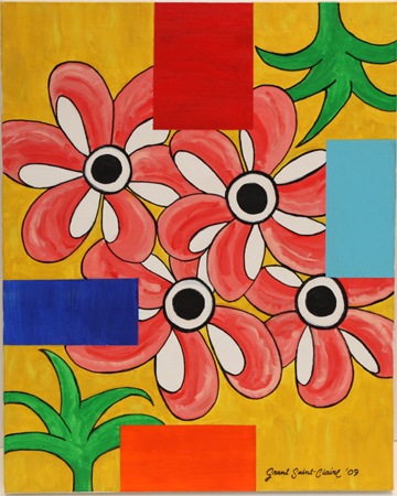 Bauhaus Daisies by artist Grant Saint-Claire